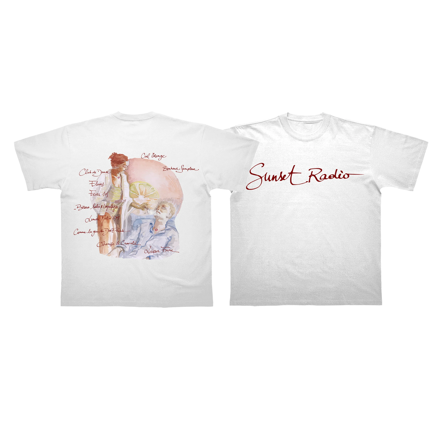 Bundle Vinyle + T-Shirt - Sunset Radio - ODETTO